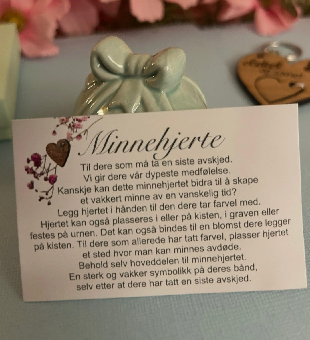 Minnehjerte - Elsket og savnet