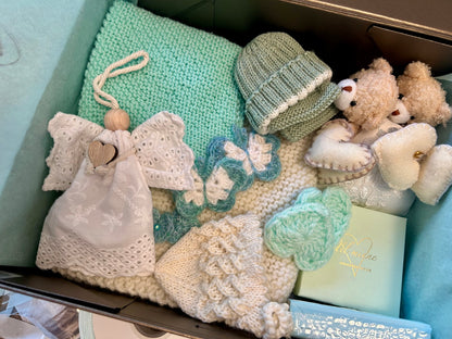 Spons en Adjø Bitteliten minneboks