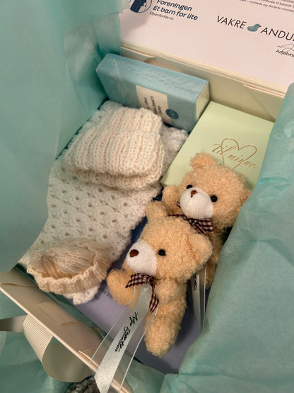 Spons en Adjø Bitteliten minneboks